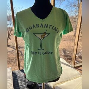 Life is Good crusher tee